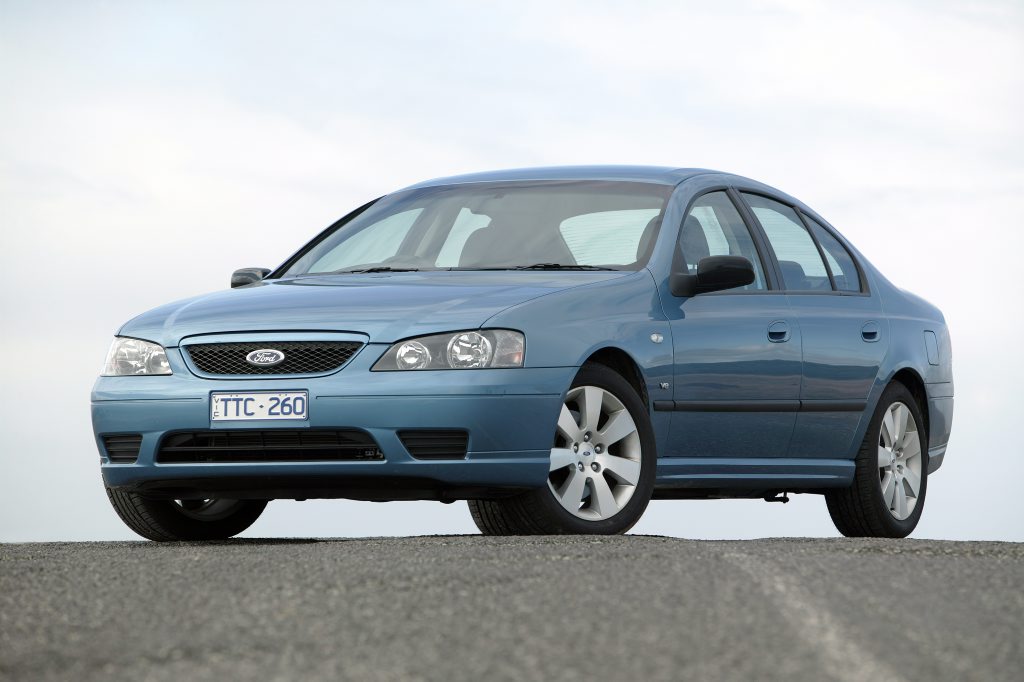 The 2005 BF Ford Falcon. The 2005 BF Ford Falcon.